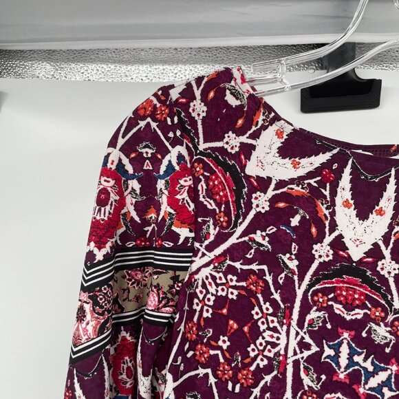 Wisp Petites Womens Colorful Sheath Dress 3/4 Sleeve Size 4P - Picture 5 of 9